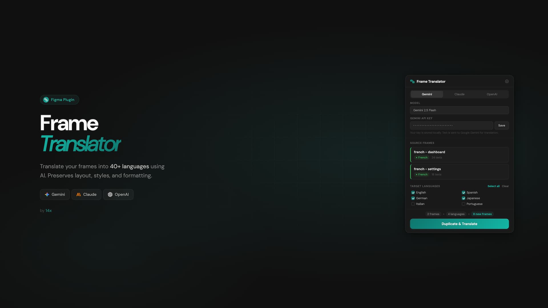 Frame Translator overview