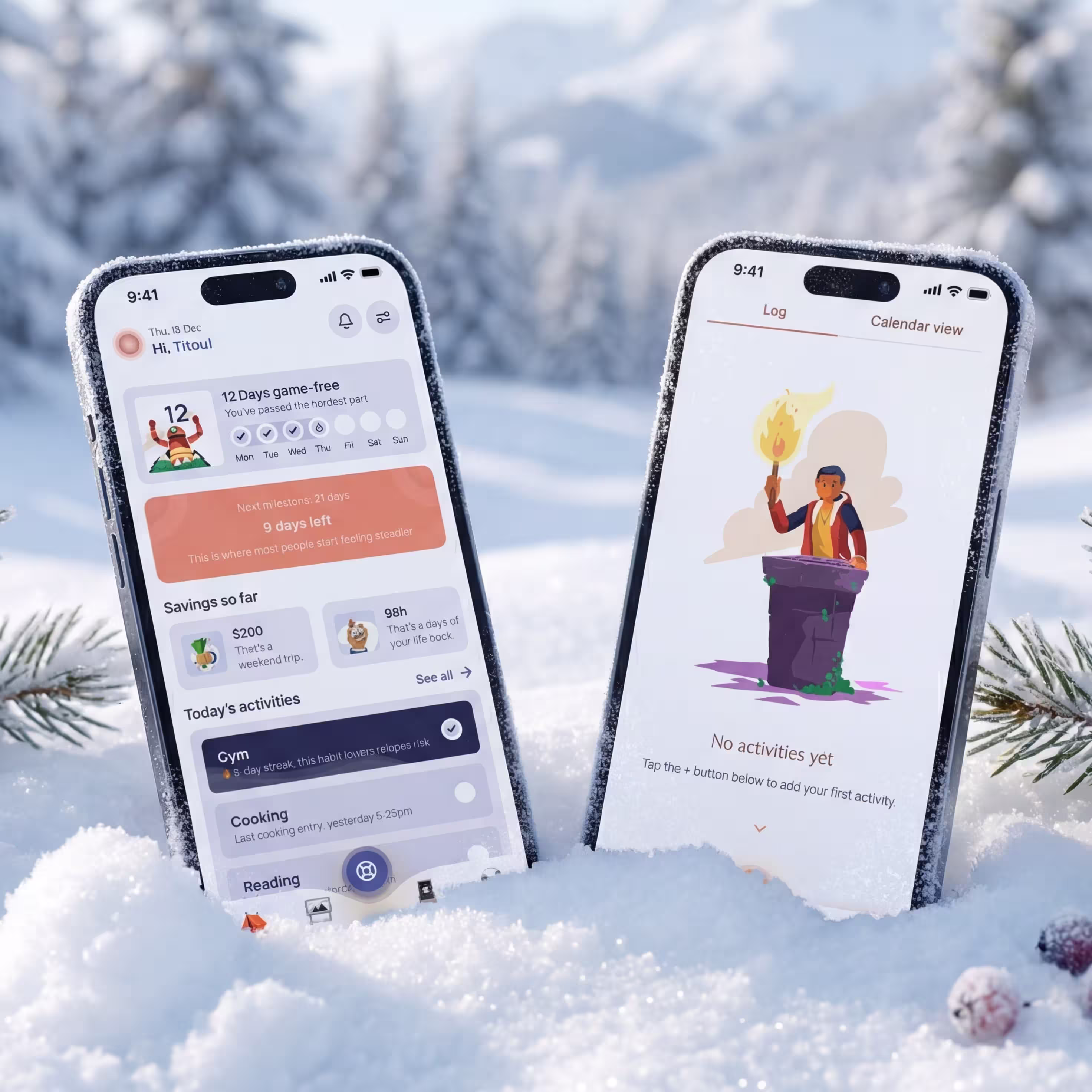 Lume app mockup